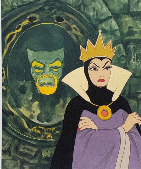 Evil queen magi mirror